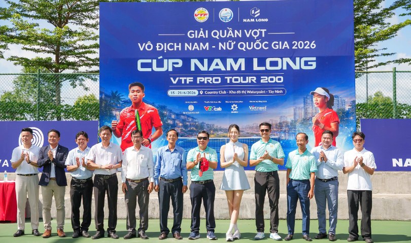 Hơn 100 tay vợt chuyên nghiệp dự Giải VTF Pro 200