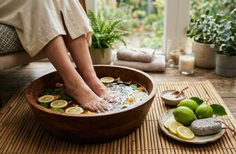 Mẹo chà gót chân để phục hồi gót sen mềm mại