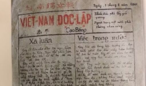 Báo Việt Nam Độc lập - Ngọn lửa cách mạng từ cội nguồn báo chí Việt Nam