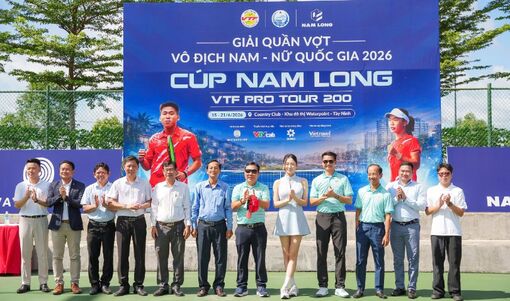 Hơn 100 tay vợt chuyên nghiệp dự Giải VTF Pro 200