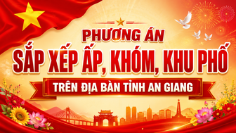 [Infographics] An Giang dự kiến sắp xếp 378 ấp, khóm, khu phố