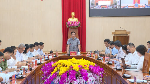Chủ tịch UBND tỉnh An Giang Hồ Văn Mừng tháo gỡ vướng mắc các dự án phục vụ APEC 2027