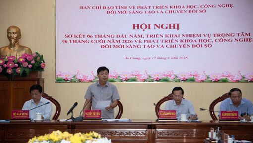 Bí thư Tỉnh ủy An Giang Nguyễn Tiến Hải: Chuyển đổi số phải trở thành động lực phát triển của tỉnh