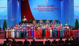 Bà Lê Thị Thủy tái đắc cử Chủ tịch Hội Liên hiệp Phụ nữ Việt Nam khóa XIV