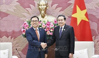 Chủ tịch Quốc hội Trần Thanh Mẫn tiếp Đại sứ Hàn Quốc tại Việt Nam