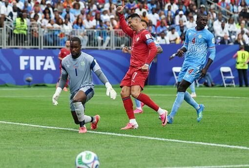 Ronaldo tàng hình, Bồ Đào Nha bị Congo cầm chân ở World Cup