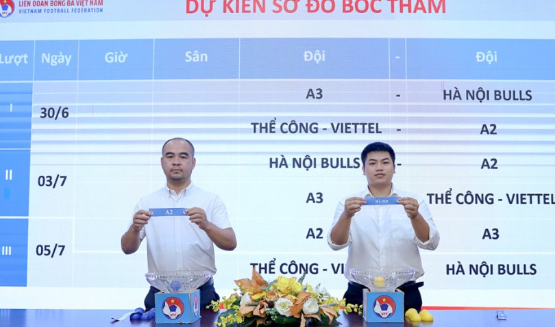 Bốc thăm xếp lịch thi đấu Vòng loại Giải bóng đá Vô địch U21 quốc gia 2026