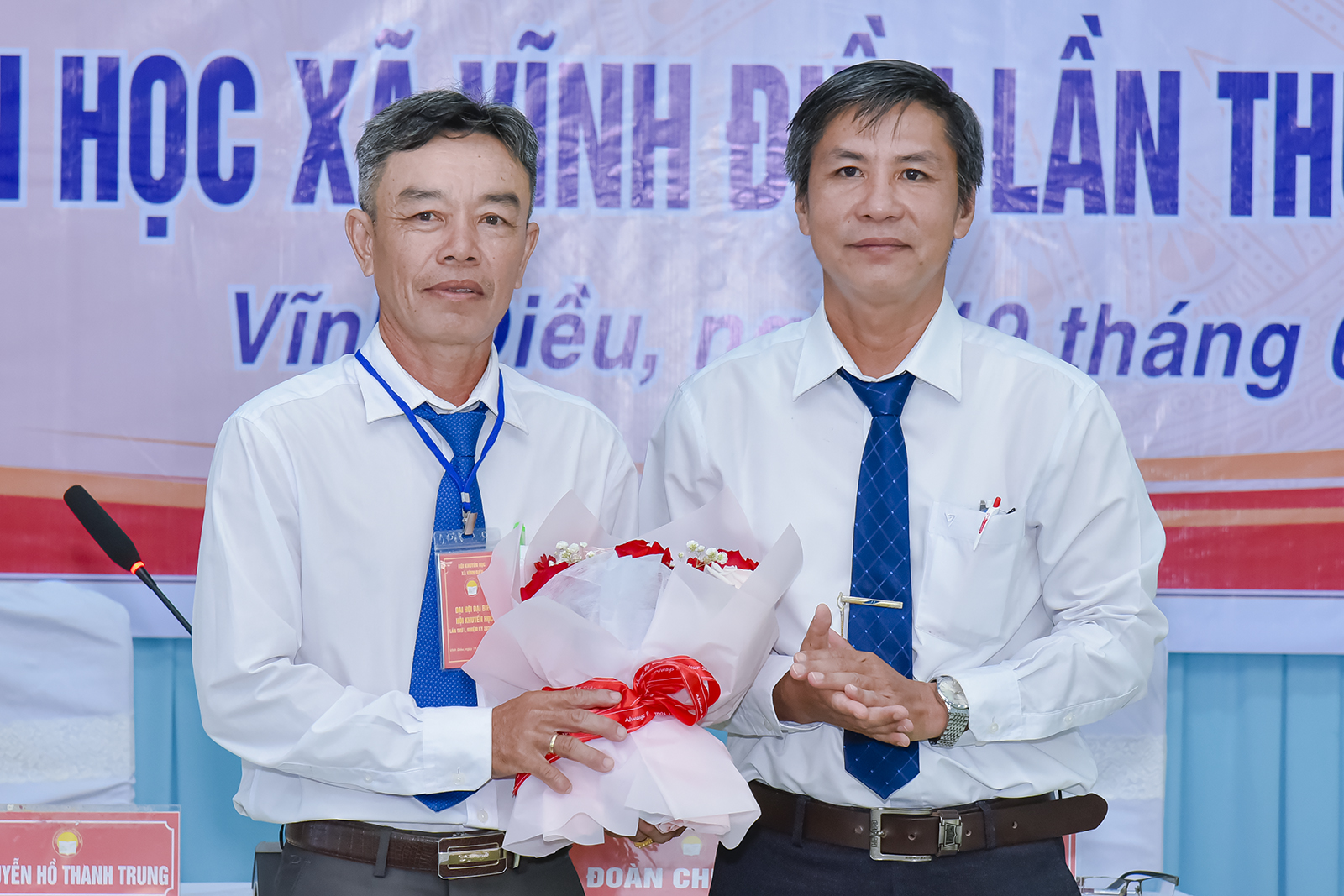 Ông Lê Văn Danh giữ chức Chủ tịch Hội Khuyến học xã Vĩnh Điều