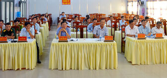 Thông qua đề án sắp xếp ấp, trường học và quy hoạch chung xã An Cư