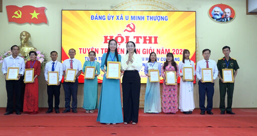 Hội thi Tuyên truyền viên giỏi xã U Minh Thượng năm 2026