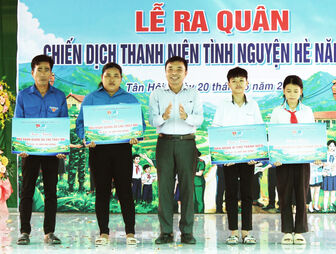 Xã Tân Hội ra quân Chiến dịch "Thanh niên tình nguyện hè" năm 2026