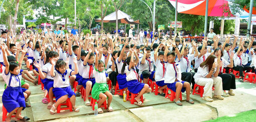 370 học sinh xã Bình Mỹ tham gia chương trình “Bữa ăn trọn vẹn”