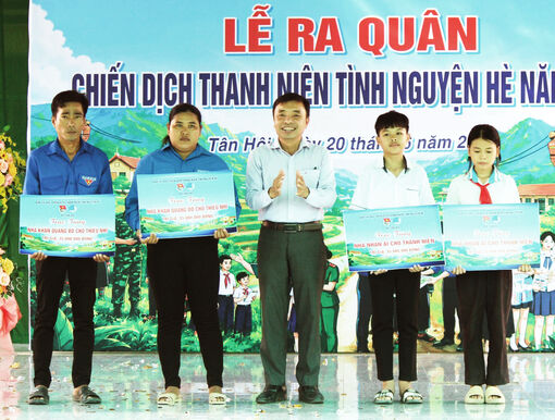 Xã Tân Hội ra quân Chiến dịch "Thanh niên tình nguyện hè" năm 2026
