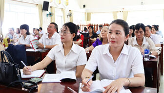 Bồi dưỡng chuyên đề giáo dục đạo đức cách mạng trong thời kỳ mới cho 94 cán bộ, đảng viên