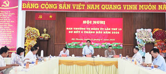 Đảng bộ xã Mỹ Thuận tập trung lãnh đạo, chỉ đạo thực hiện các nhiệm vụ chính trị