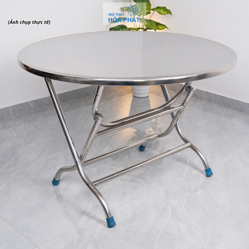 Chọn bàn tròn inox 1m² hay 1m4? Đâu là kích thước phù hợp cho gia đình và quán ăn?