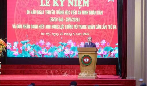 Tổng Bí thư, Chủ tịch nước Tô Lâm: Xây dựng nguồn nhân lực an ninh đáp ứng yêu cầu trong kỷ nguyên mới