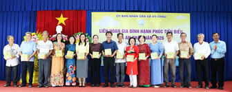 Liên hoan Gia đình hạnh phúc tiêu biểu xã An Châu năm 2026