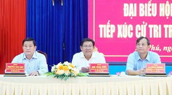 Tổ Đại biểu số 6 HĐND tỉnh An Giang tiếp xúc cử tri xã An Phú trước kỳ họp thường lệ giữa năm 2026