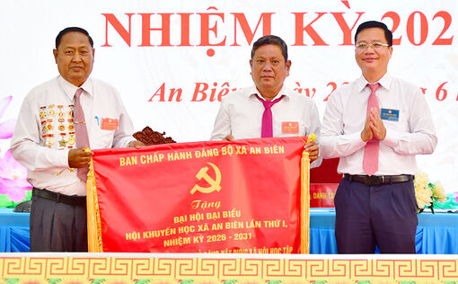 Bà Trần Minh Sao giữ chức Chủ tịch Hội Khuyến học xã An Biên nhiệm kỳ 2026 - 2031