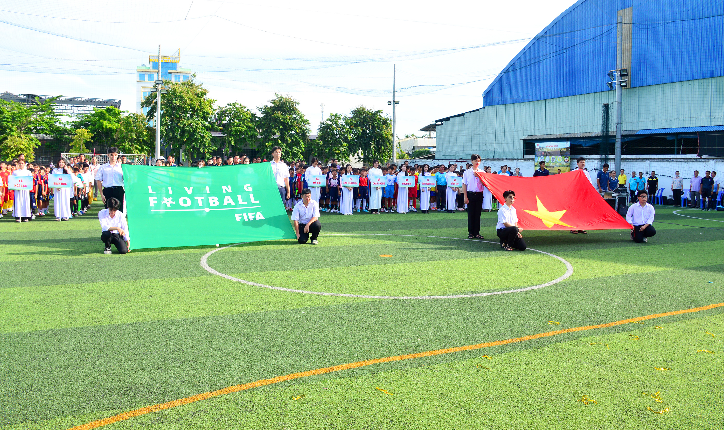 Khai mạc Giải bóng đá 5 người học sinh tiểu học tỉnh An Giang năm 2026