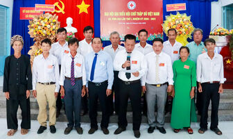 Hội Chữ thập đỏ xã Vĩnh Gia phấn đấu vận động nguồn lực đạt từ 1 - 1,5 tỷ đồng