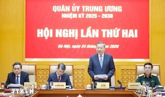 Tổng Bí thư, Chủ tịch nước Tô Lâm chủ trì Hội nghị Quân ủy Trung ương
