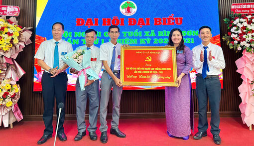 Đại hội đại biểu Hội Người cao tuổi xã Bình Sơn lần thứ I, nhiệm kỳ 2026 - 2031