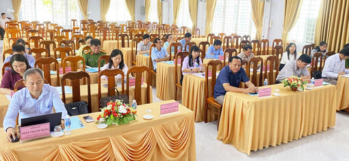 Phường Thới Sơn thống nhất phương án sắp xếp các khóm và sáp nhập trường học