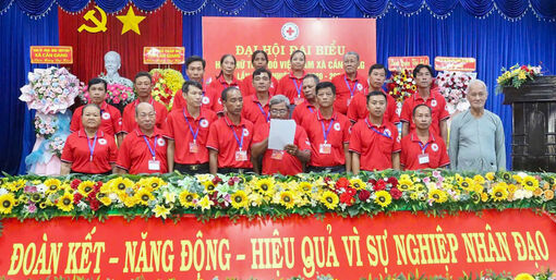 Đại hội đại biểu Hội Chữ thập đỏ xã Cần Đăng lần thứ I