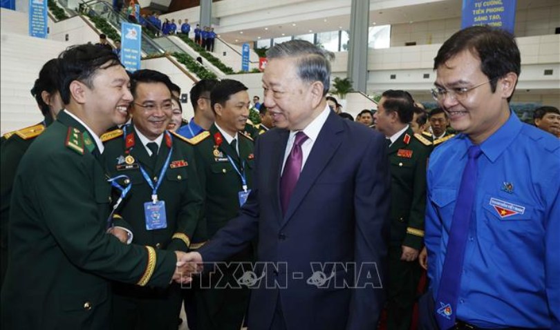 Tổng Bí thư, Chủ tịch nước Tô Lâm dự Đại hội Đoàn toàn quốc lần thứ XIII