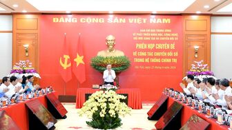 Tổng Bí thư, Chủ tịch nước Tô Lâm chủ trì phiên họp chuyên đề về công tác chuyển đổi số trong hệ thống chính trị