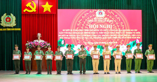 Công an tỉnh An Giang sơ kết 1 năm thực hiện mô hình Công an địa phương hai cấp