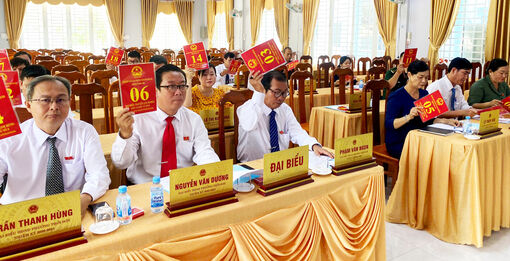 HĐND phường Thới Sơn thông qua đề án sắp xếp, tổ chức lại các khóm