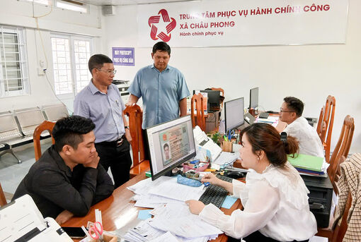 Không để chậm việc của dân