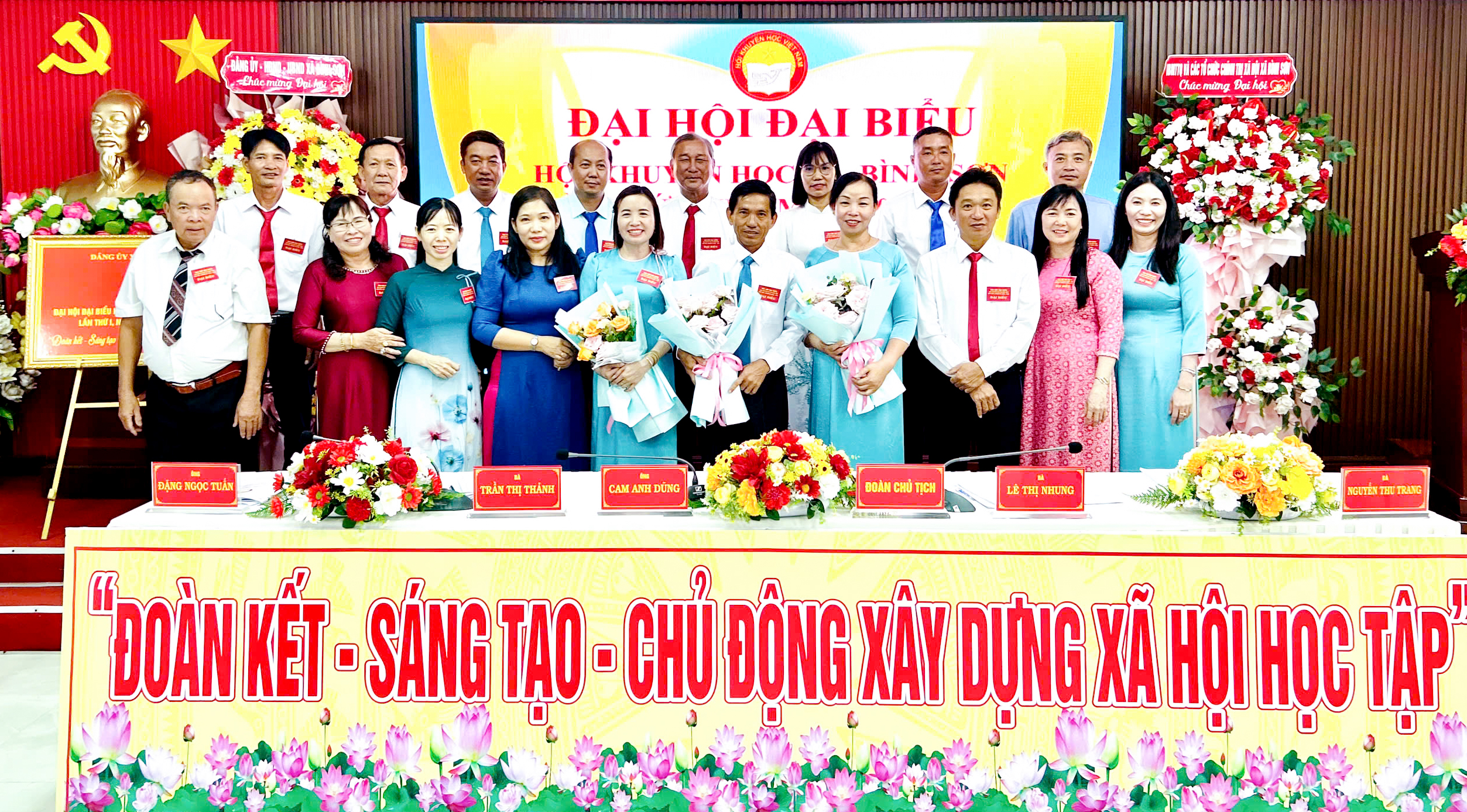 Ông Cam Anh Dũng giữ chức Chủ tịch Hội Khuyến học xã Bình Sơn nhiệm kỳ 2026 - 2031