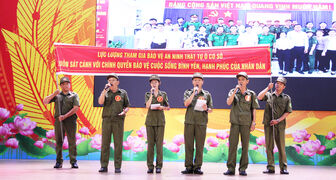 An Giang tổ chức hội thi lực lượng tham gia bảo vệ an ninh, trật tự ở cơ sở giỏi lần thứ I