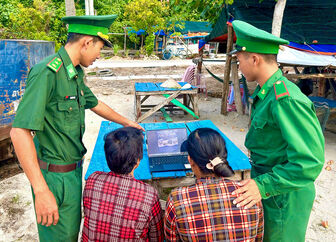 Bộ đội Biên phòng An Giang đẩy mạnh số hóa công tác tuyên truyền pháp luật