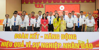 Xã Vĩnh Phong tổ chức Đại hội đại biểu Hội Chữ thập đỏ nhiệm kỳ 2026 - 2031