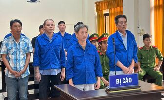 Lừa đảo chiếm đoạt tiền thu mua lúa, 11 bị cáo lãnh án