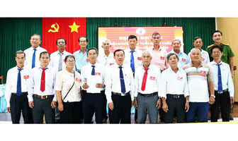 Ông Võ Văn Dùm được bầu làm Chủ tịch Hội Người cao tuổi xã An Châu