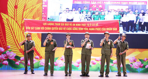 An Giang tổ chức hội thi lực lượng tham gia bảo vệ an ninh, trật tự ở cơ sở giỏi lần thứ I
