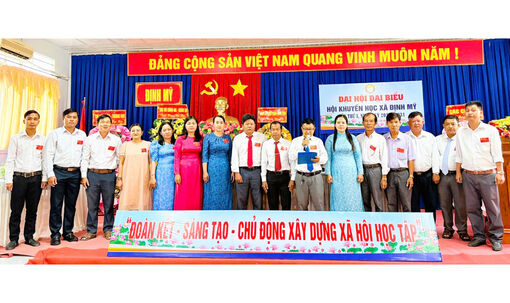 Hội Khuyến học xã Định Mỹ đặt mục tiêu xây dựng quỹ đạt 2 tỷ đồng