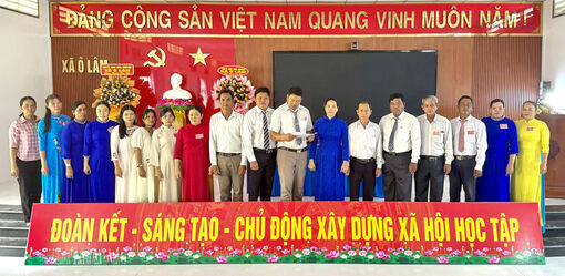 Hội Khuyến học xã Ô Lâm tổ chức Đại hội lần thứ I