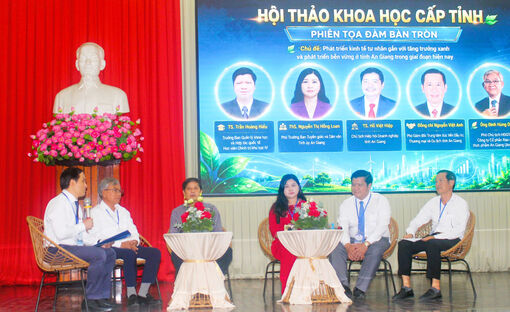 Trường Chính trị Tôn Đức Thắng tổ chức hội thảo khoa học về phát triển kinh tế tư nhân gắn với tăng trưởng xanh