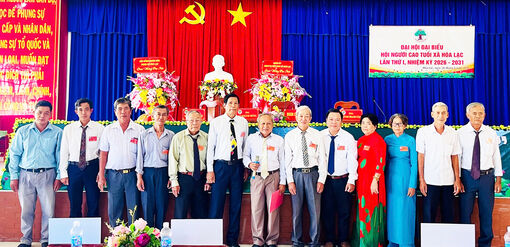 Xã Hòa Lạc tổ chức thành công Đại hội đại biểu Hội Người cao tuổi lần thứ I