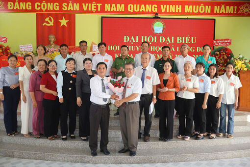 Ông Phạm Văn Chẩn giữ chức Chủ tịch Hội Khuyến học xã Long Điền
