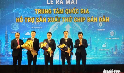 Ra mắt Trung tâm quốc gia hỗ trợ sản xuất thử chip bán dẫn