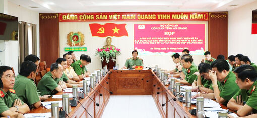 Công an An Giang sơ kết đề án xây dựng đặc khu Phú Quốc kiểu mẫu về an ninh, trật tự