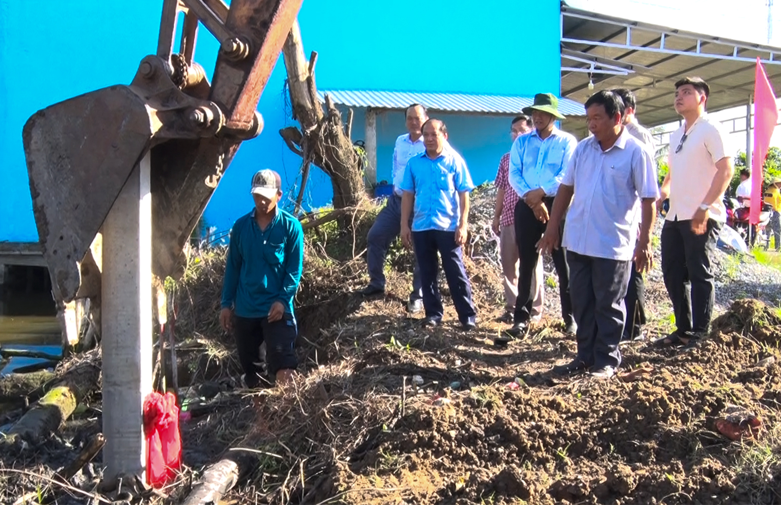 Xã An Minh khởi công xây dựng 3 cầu giao thông nông thôn do nguyên Thủ tướng Nguyễn Tấn Dũng vận động